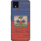 Haiti Flag Dark Wood Google Pixel 4 XL Skin